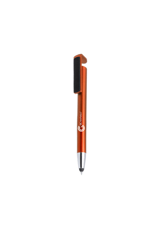 GCA Metalic Orange Pen with Screen Cleanser & Touch